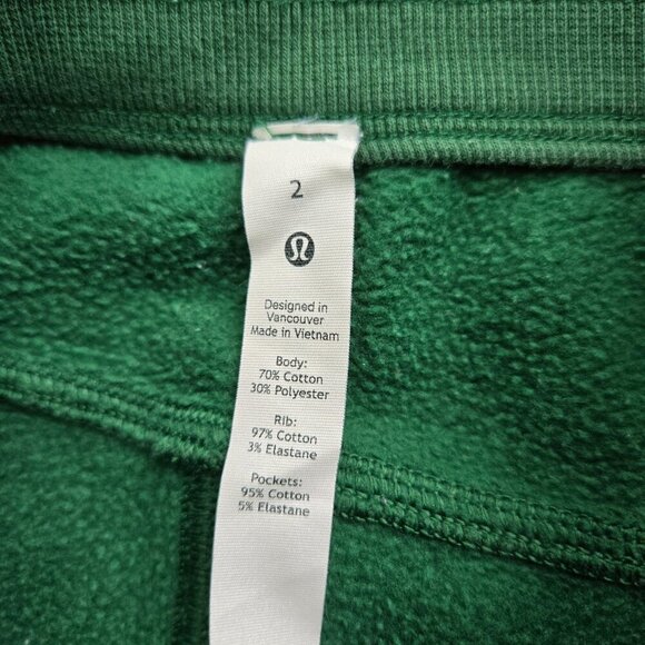 Lululemon Scuba Jogger Pants Everglade Green 2 - Picture 4 of 6